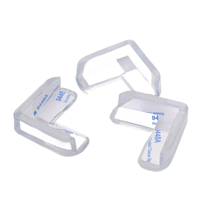 Outlet Cover Baby - Pelindung sudut meja, 4 buah/set pelindung