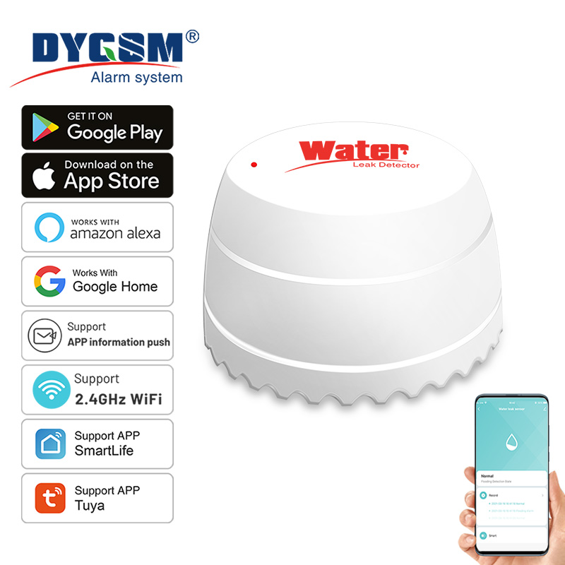Water Alarm Sensor - Tuya detektor kebocoran air WiFi Sensor
