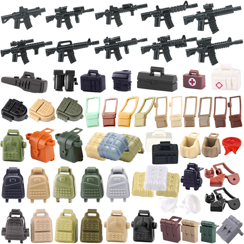 Medicine Cabinet Lock - Aksesori senjata tokoh militer blok bangunan