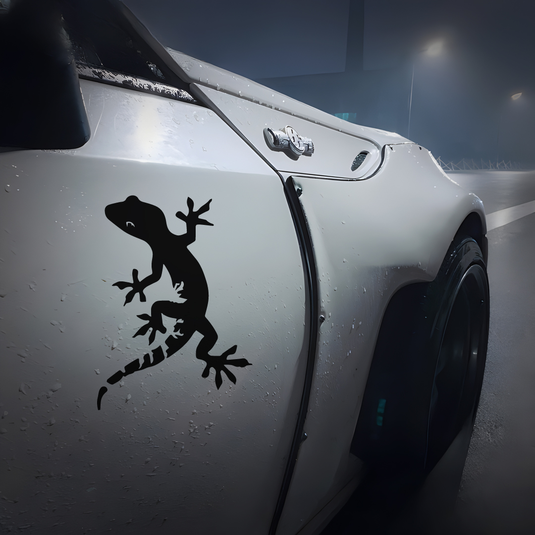 Window Lock Bar - Gecko stiker vinil tahan air dekorasi