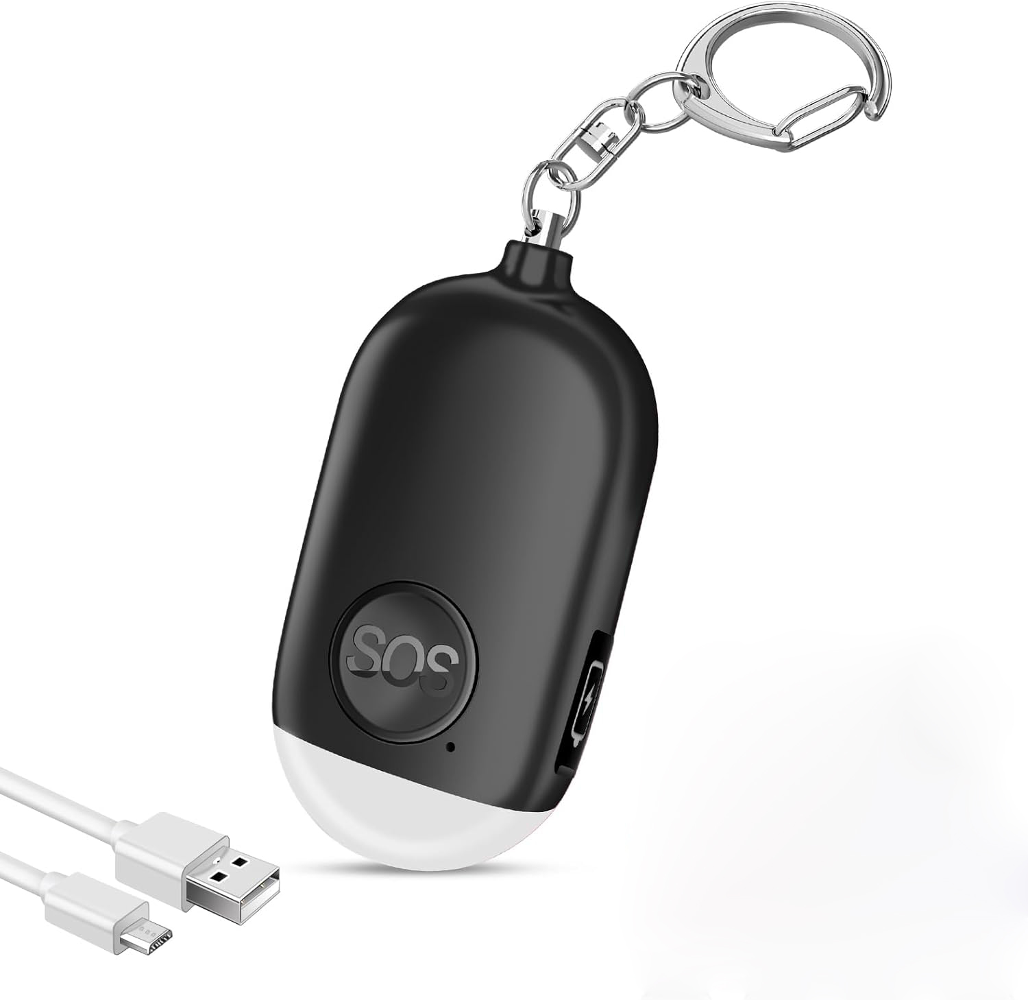 Personal Alarm Keychain - 1 Buah Gantungan Kunci Alarm Suara