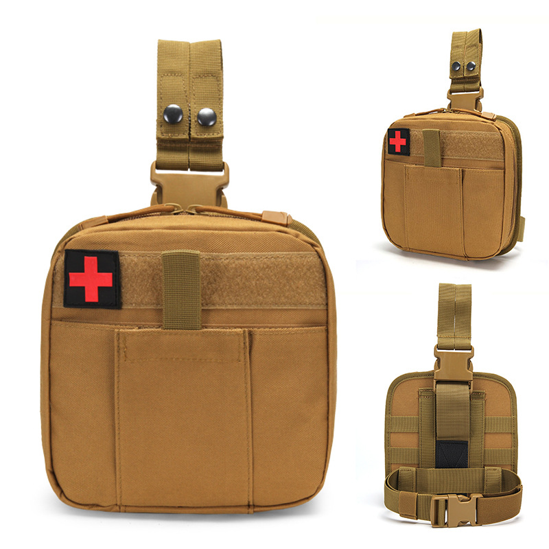 Tas Pouch MOLLE untuk Paha, Ta - First Aid Bag Kit ulasan dan harga