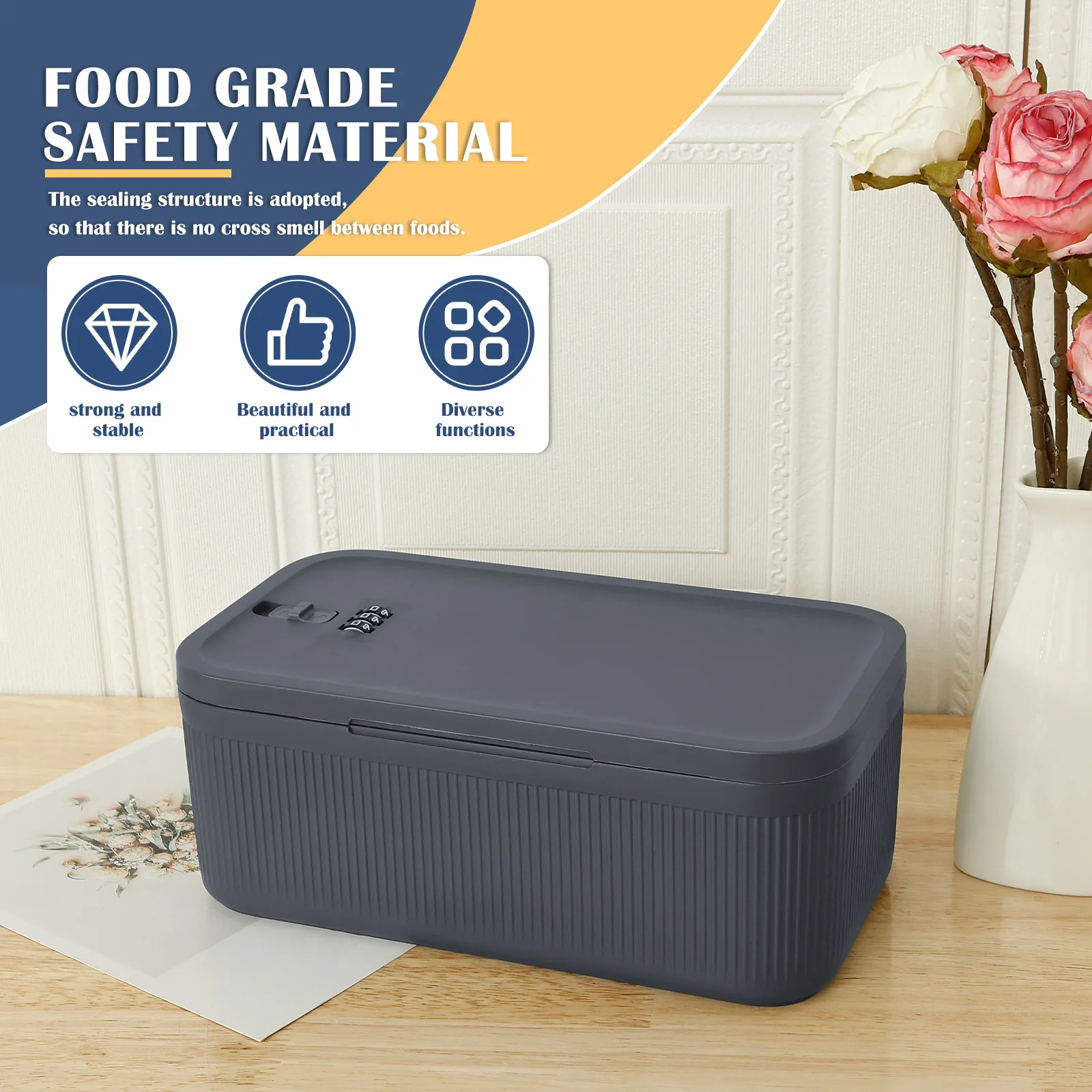 Kotak Aman dengan Kunci Kata S - Medicine Cabinet Lock ulasan dan harga