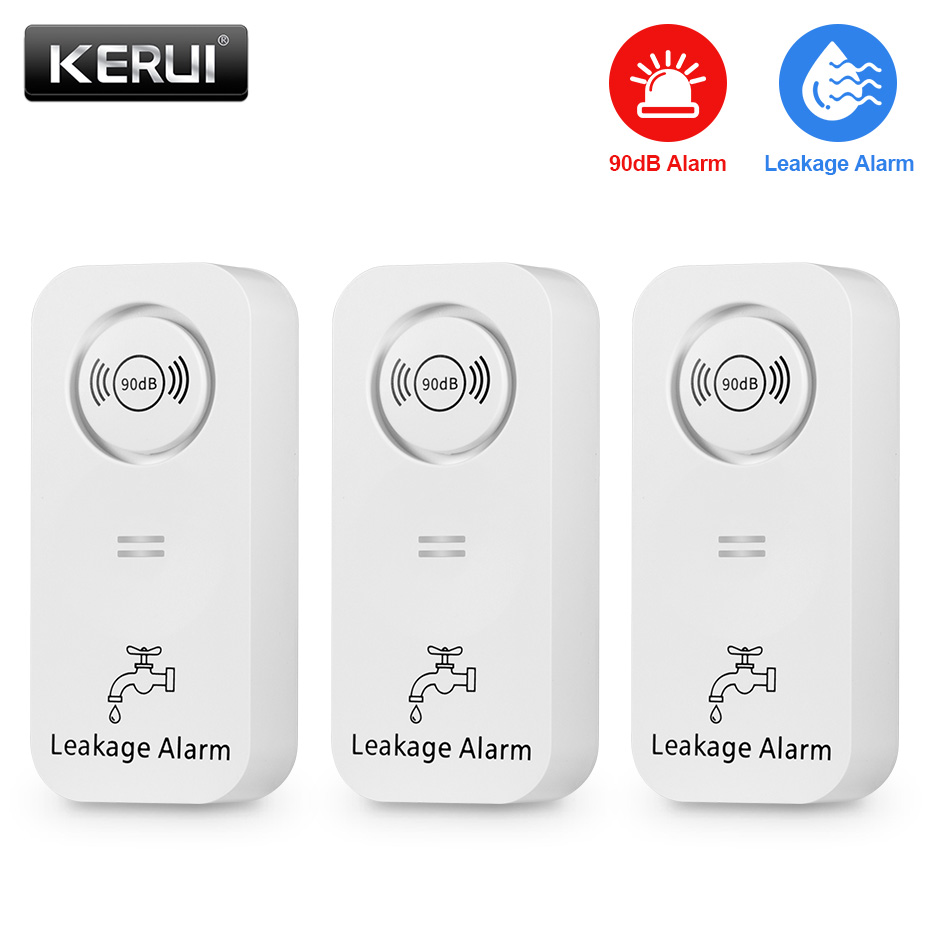 KERUI Sensor air nirkabel 90dB - Water Alarm Sensor ulasan dan harga