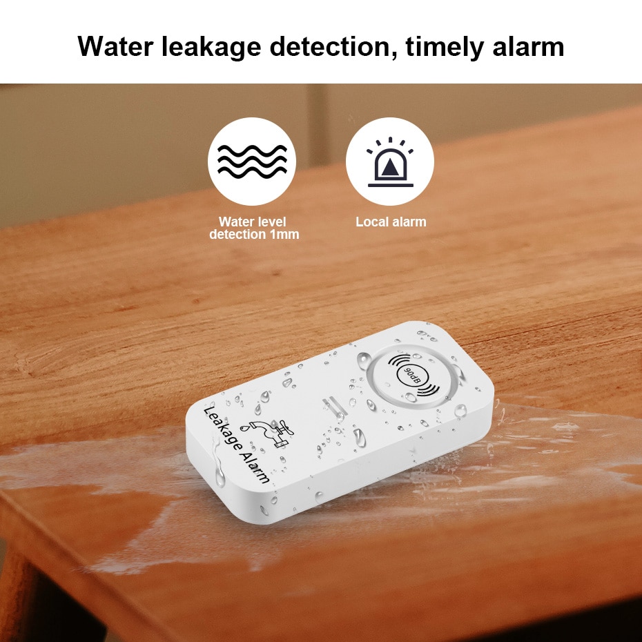 KERUI Sensor air nirkabel 90dB - Water Alarm Sensor ulasan dan harga