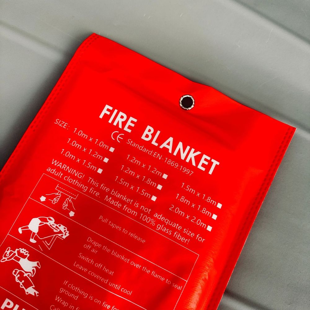 Selimut Darurat Anti Api Serat - Fire Blanket Kitchen ulasan dan harga