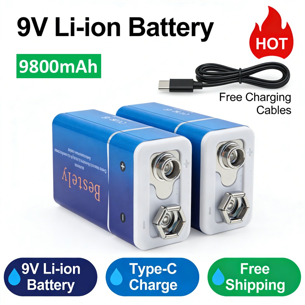 Baterai 9V Isi Ulang, Baterai  - Smoke Detector Interconnected ulasan dan harga