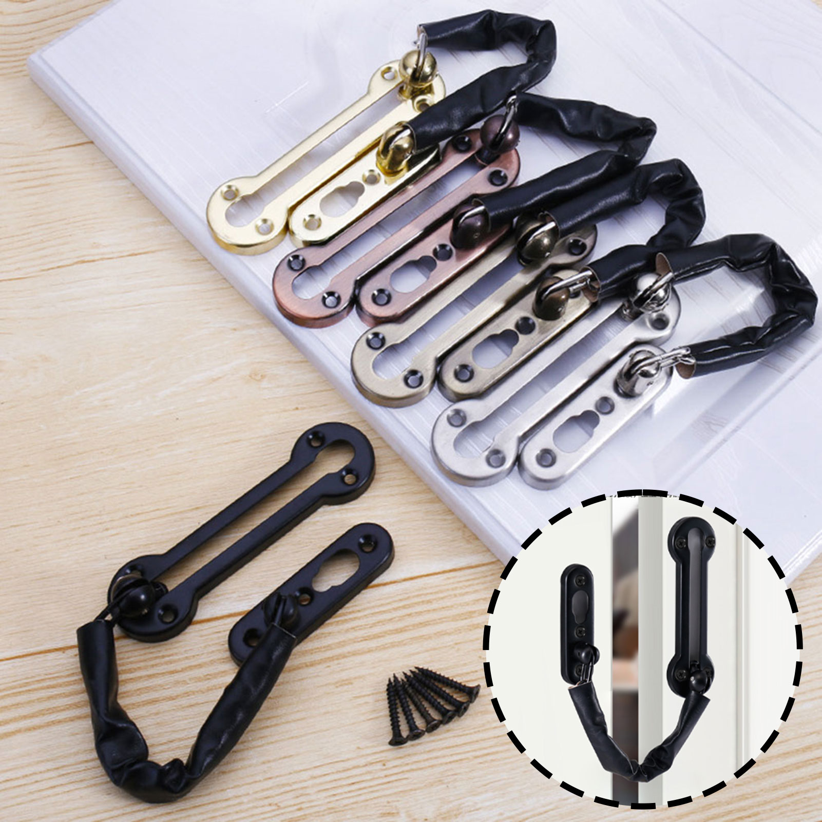 Kunci Pintu Rantai Anti Maling - Security Chain Door ulasan dan harga