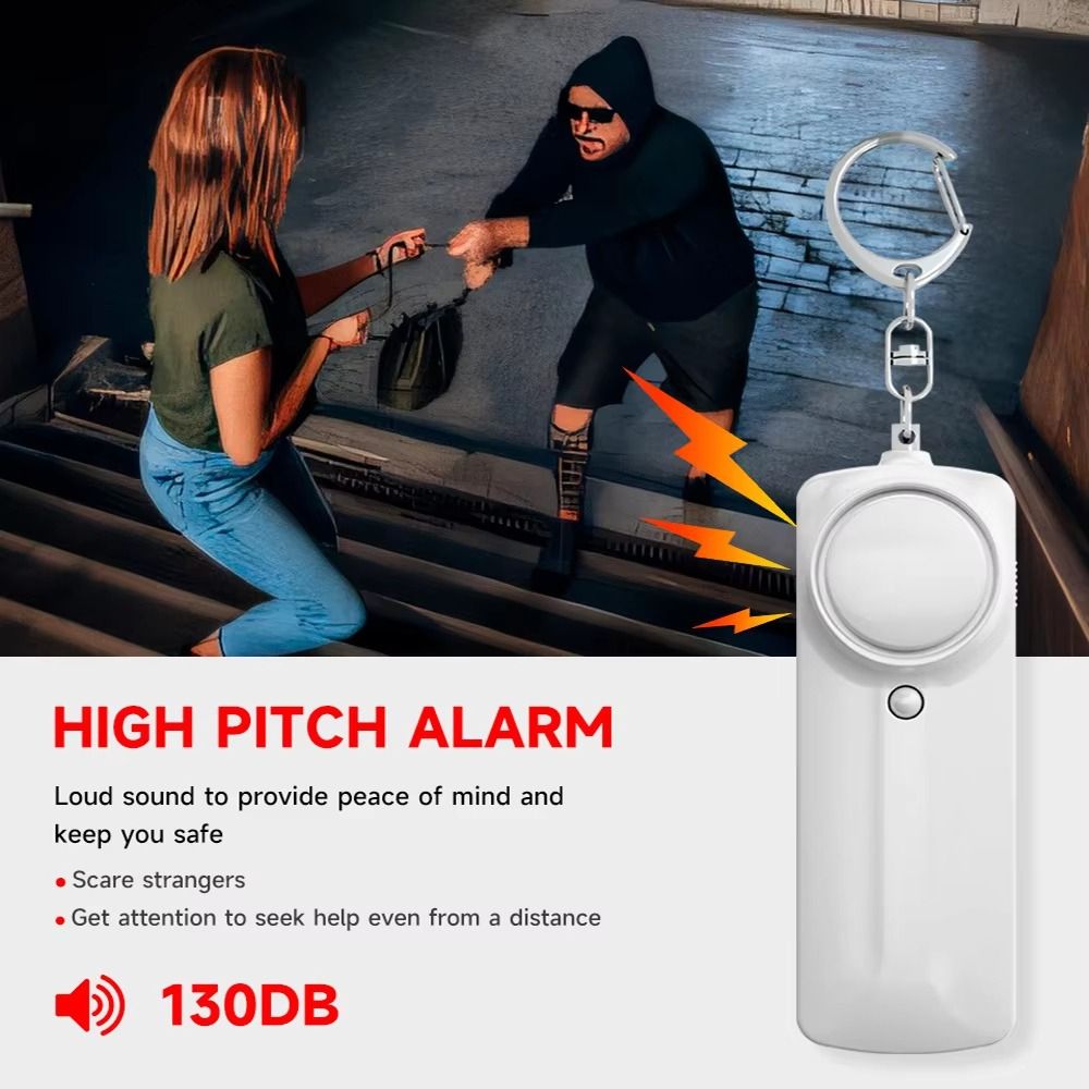 Alarm Keamanan Pribadi 130dB,  - Personal Alarm Keychain ulasan dan harga