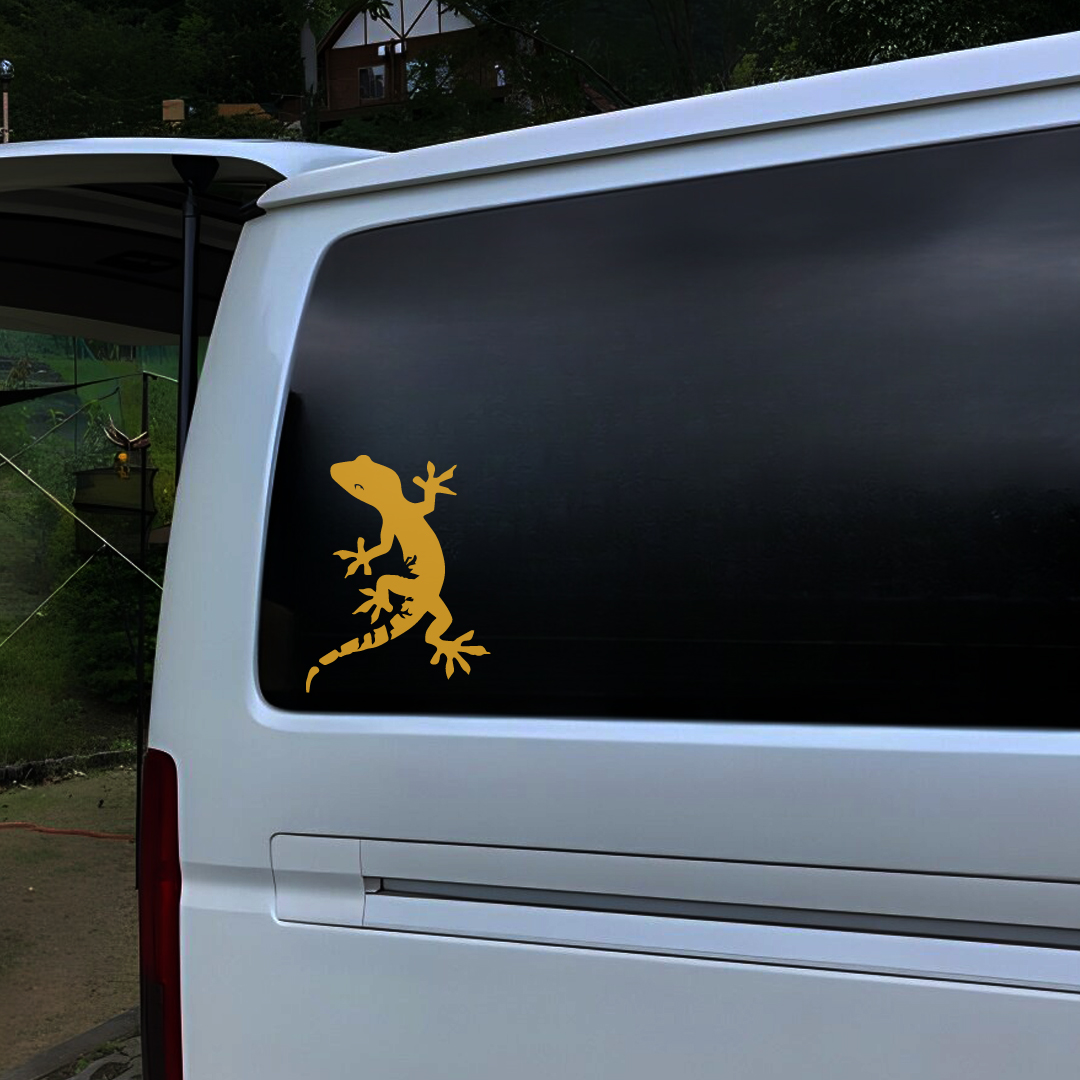 Gecko stiker vinil tahan air d - Window Lock Bar ulasan dan harga