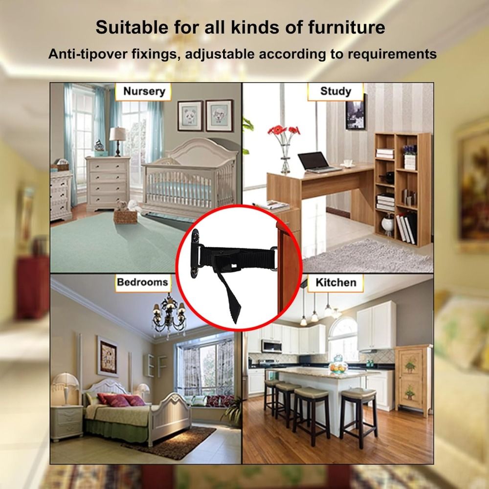 Perlengkapan Pengaman Furnitur - Earthquake Anchor Strap ulasan dan harga