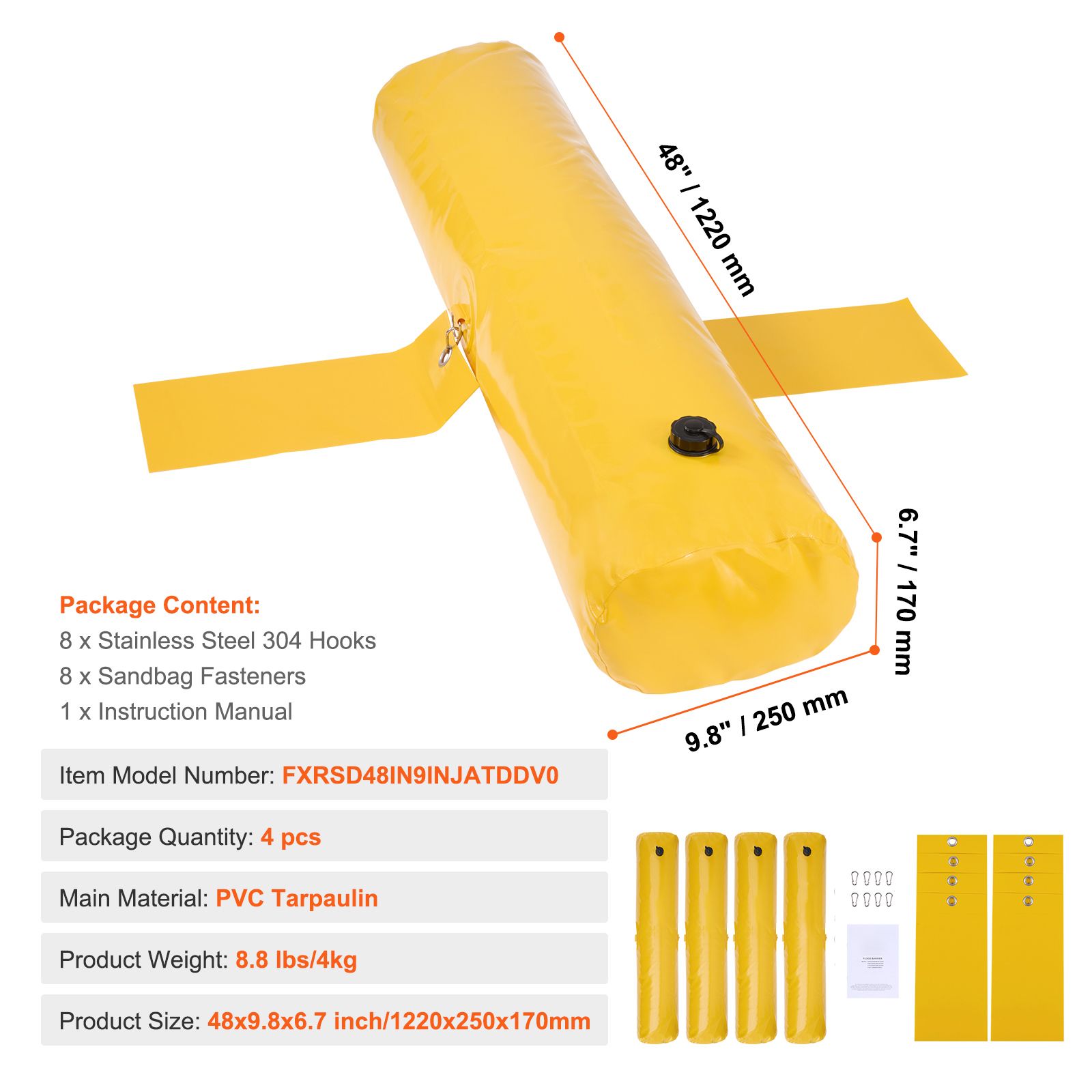 Penghalang Banjir, Alternatif  - Flood Barrier Bag ulasan dan harga