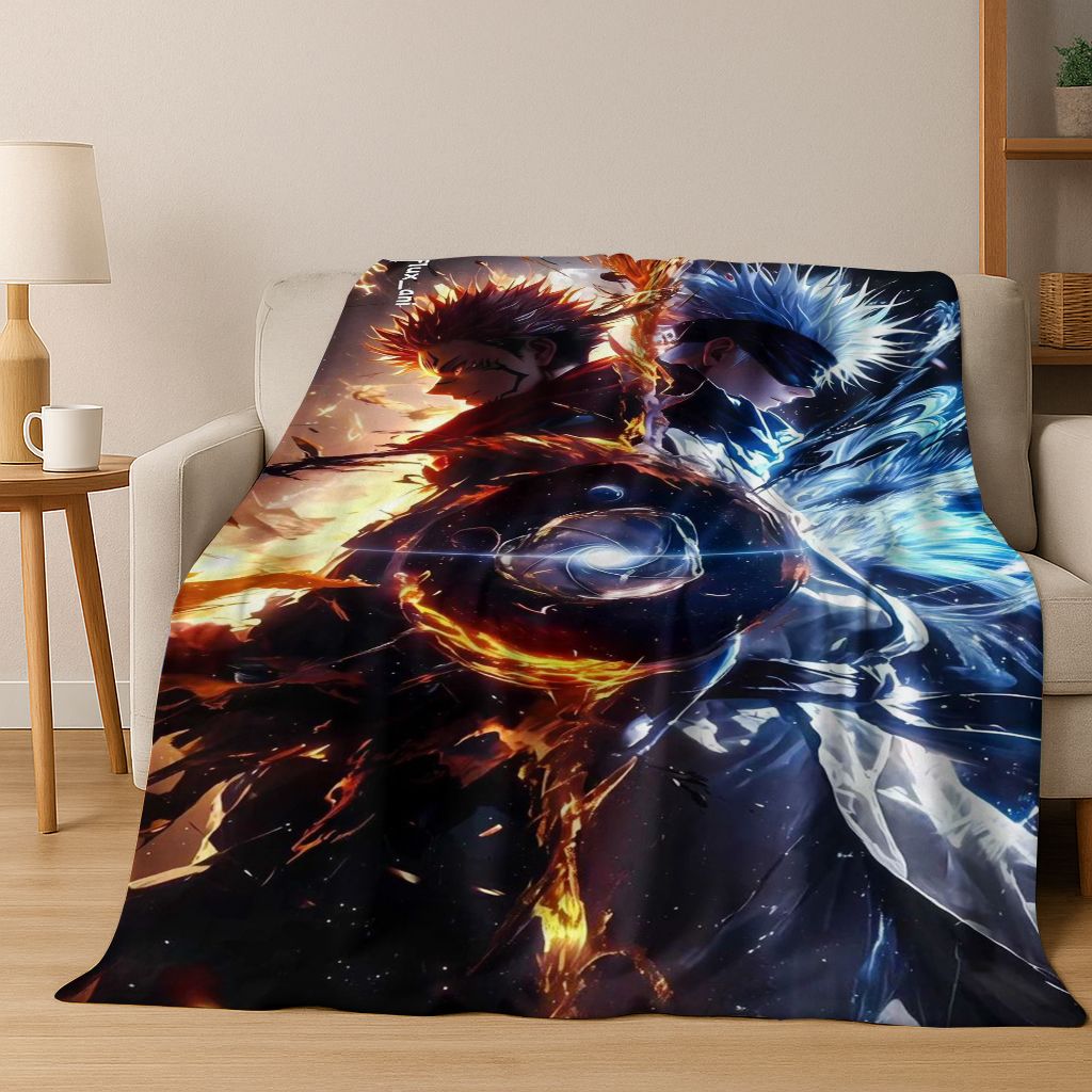 Selimut Cetak 3D Jujutsu Kaise - Fire Blanket Kitchen ulasan dan harga