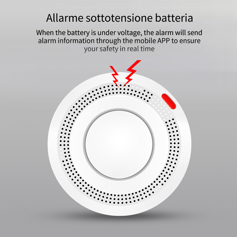 6 Paket Sensor Asap Pintar Tuy - Smoke Detector Interconnected ulasan dan harga